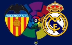 Valencia contra Real Madrid LaLiga 2022
